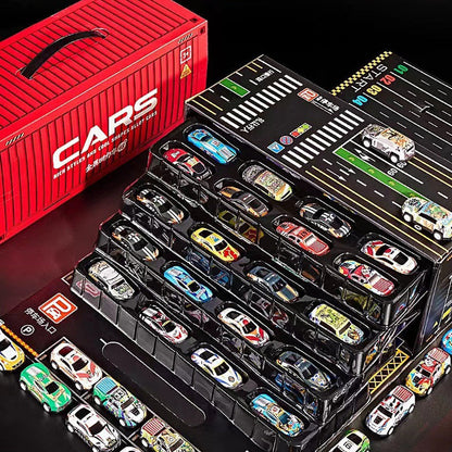49% OFF NEW YEAR'S HOTTEST GIFT! ✨ Ultimate 48-Car Collection - Interactive Play with Sound Effects & Looping Tracks for Endless Fun! 🚗🎪