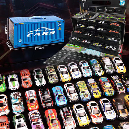 49% OFF NEW YEAR'S HOTTEST GIFT! ✨ Ultimate 48-Car Collection - Interactive Play with Sound Effects & Looping Tracks for Endless Fun! 🚗🎪