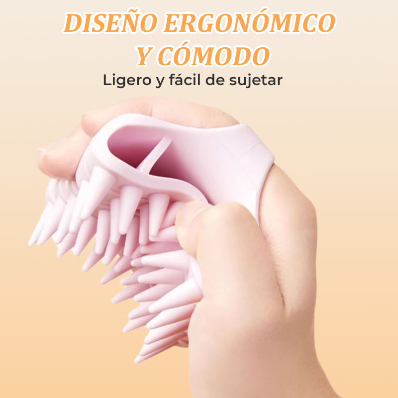 🔥Zeitlich begrenztes Angebot——Masajeador de Silicona para el Cuero Cabelludo