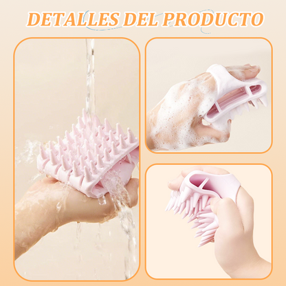 🔥Zeitlich begrenztes Angebot——Masajeador de Silicona para el Cuero Cabelludo