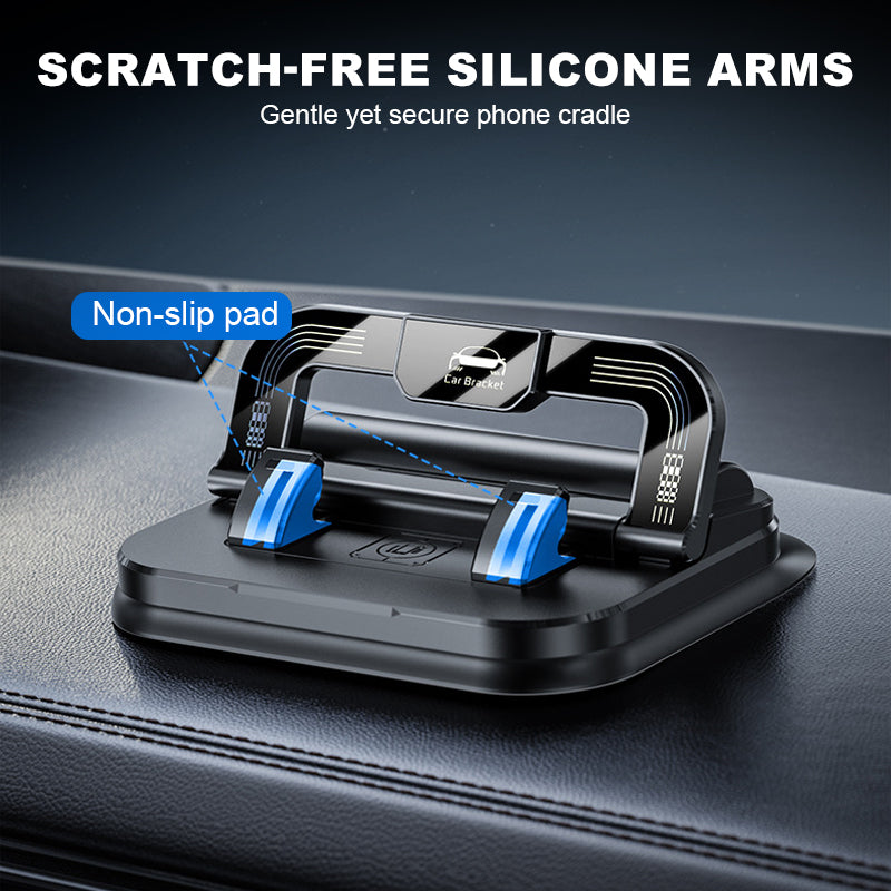 🔥50 % Rabatt!🚗 📹Faltbarer und um 360° drehbarer Telefonhalter