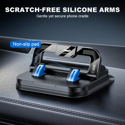 🔥50 % Rabatt!🚗 📹Faltbarer und um 360° drehbarer Telefonhalter