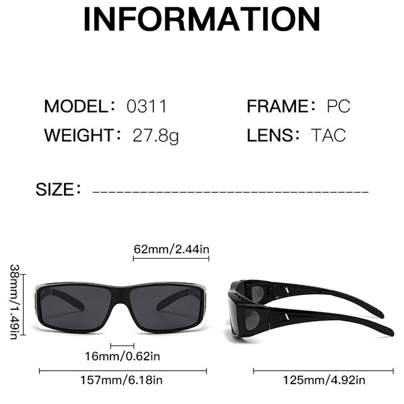 🚗Essenziell für sicheres Fahren💕Unisex-Fashion-Polarisationsbrillen