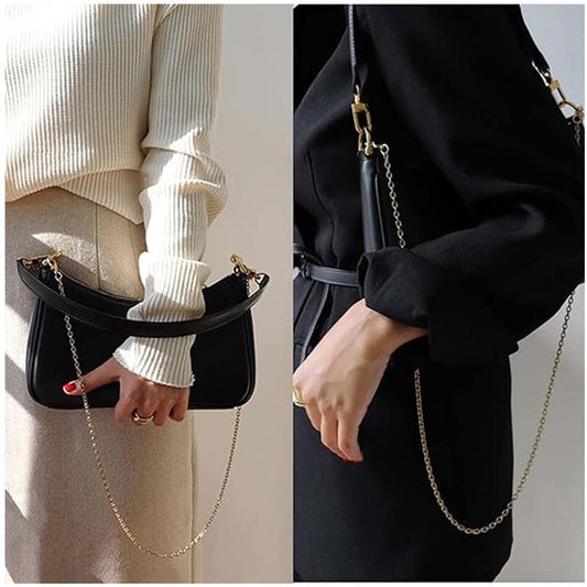 Unterarm-Clutch-Taschen mit 2 abnehmbaren Gurten für Frauen