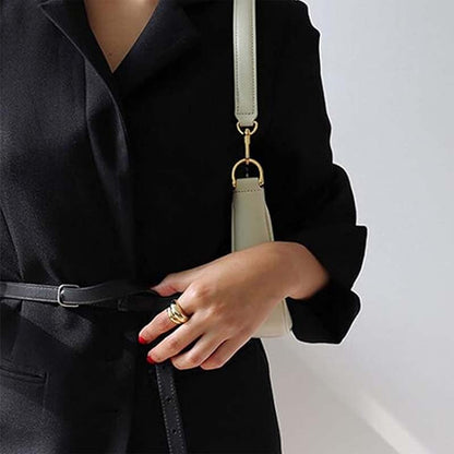 Unterarm-Clutch-Taschen mit 2 abnehmbaren Gurten für Frauen