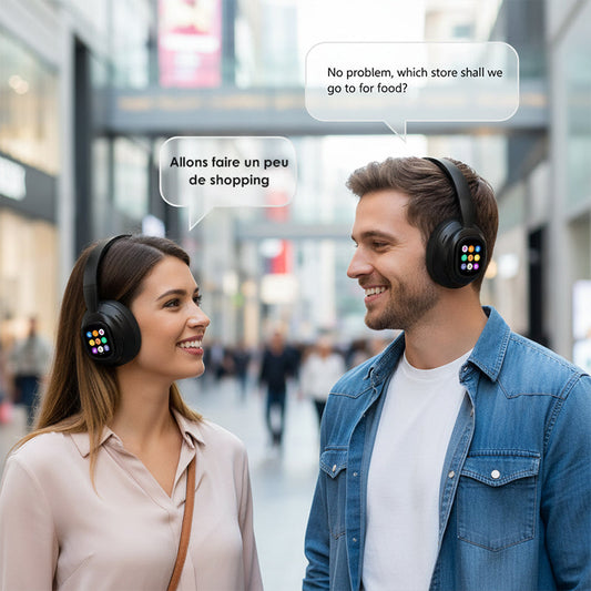 🔥56% RABATT 🎁AI Bluetooth-Kopfhörer mit LCD-Display