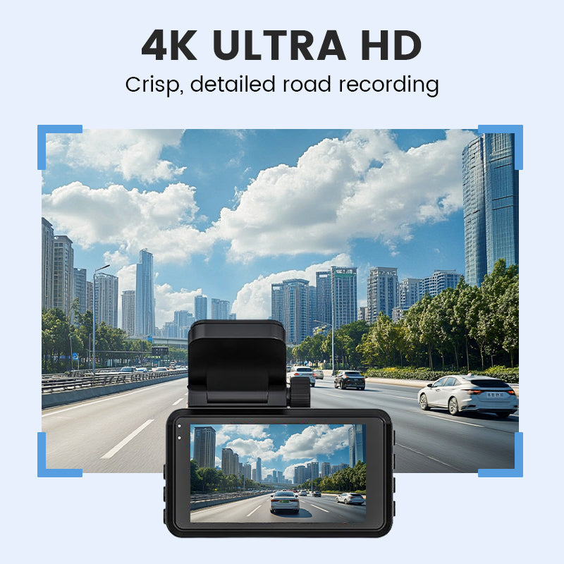 🚗 LIMITIERT 50% RABATT! ✨ 4K Doppel-Dashcam – Mit WLAN, Nachtsicht & Parküberwachung für maximale Sicherheit 🌙
