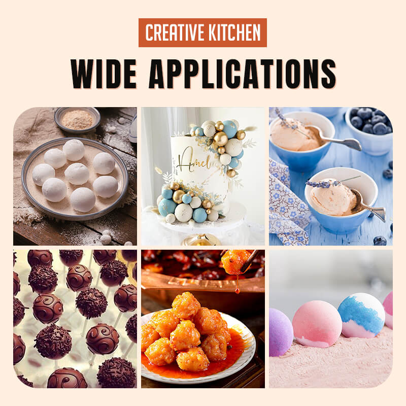 ✅🔥Creative Kitchen Dreifach-Fleischbällchen-Maker