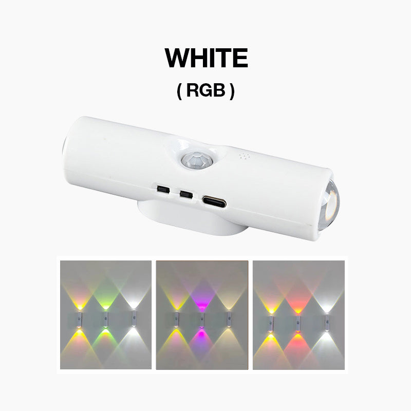 🌈 ✨ Magnetische RGB-Stimmungsleuchte mit Bewegungssensor – Individuelle Beleuchtung, die Sie erkennt! ✨Winter-Gehause-Atmosphäre im Handumdrehen!