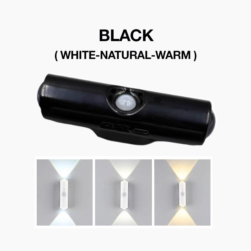 🌈 ✨ Magnetische RGB-Stimmungsleuchte mit Bewegungssensor – Individuelle Beleuchtung, die Sie erkennt! ✨Winter-Gehause-Atmosphäre im Handumdrehen!