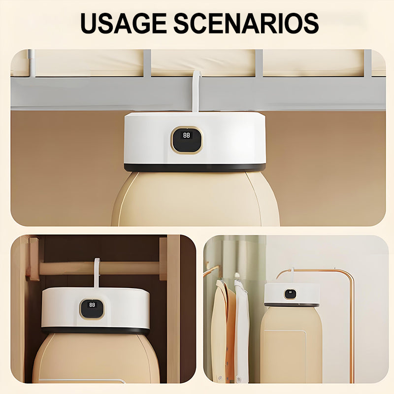 👕 Trocknen Sie Ihre Kleidung überall! Zusammenklappbarer Mini-Trockner ohne Installation – immer frische Outfits, auch auf Reisen!