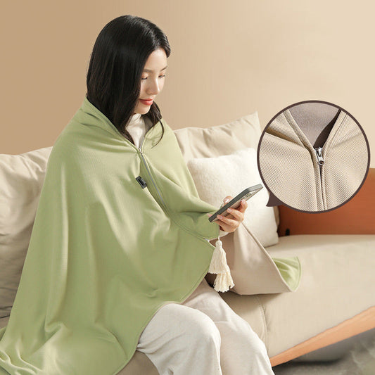 50% RABATT!!!🔥Beheizte Kuscheldecke für Herbst & Winter – Waschbar, Extra Dick, Ideal für Büro & Mittagspause