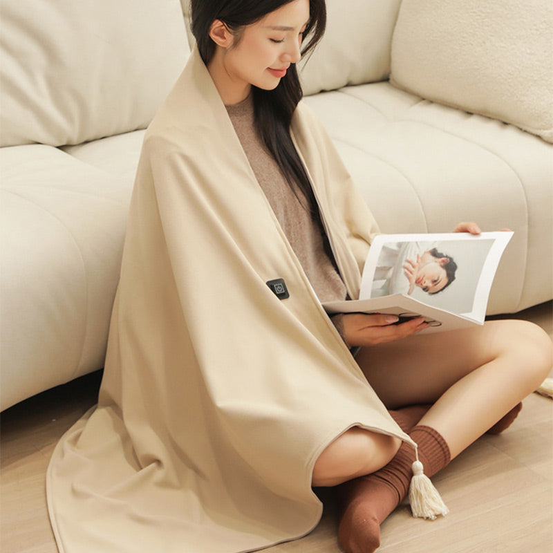 50% RABATT!!!🔥Beheizte Kuscheldecke für Herbst & Winter – Waschbar, Extra Dick, Ideal für Büro & Mittagspause