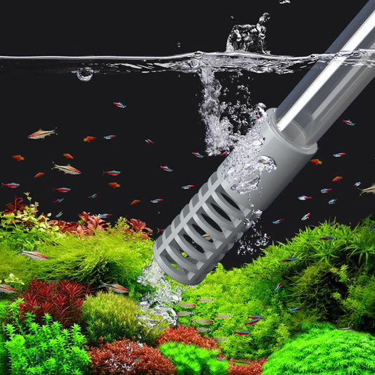 Siphon-Bodenreiniger für Aquarien