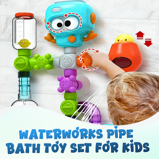 ✨Wasserwerk-Rohr-Badespielset für Kinder