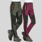 🌀👖Winddichte, wasserdichte, warme Wanderhose mit elastischem Bund