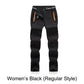 🌀👖Winddichte, wasserdichte, warme Wanderhose mit elastischem Bund