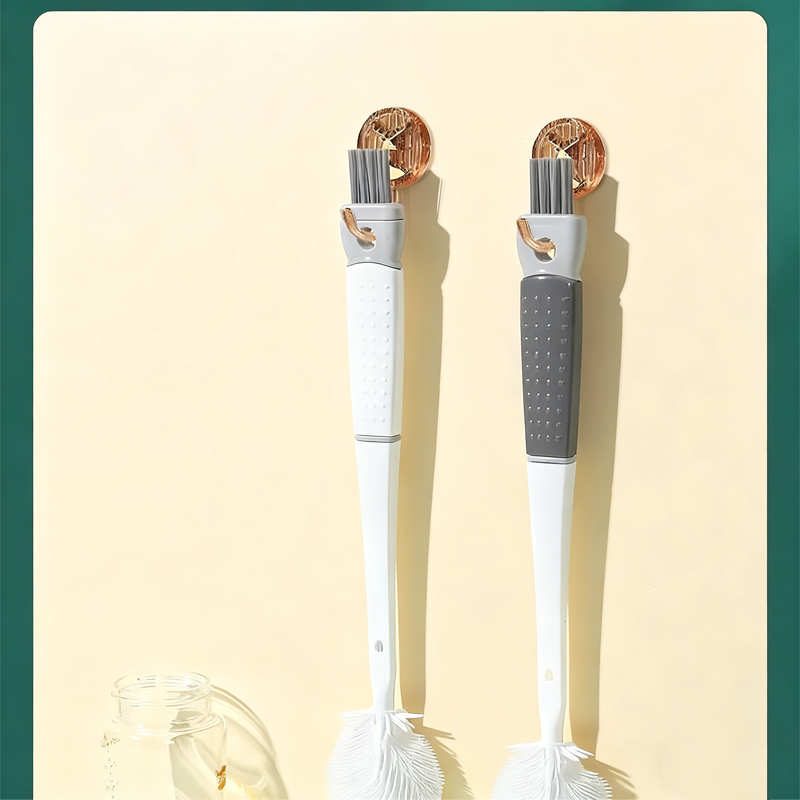 ✅50 % Rabatt🏆Abnehmbarer Silikon-Reinigungspinsel mit langem Griff