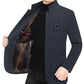Lässiger warmer Herren-Kurzmantel