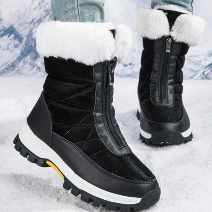 🔥Vorfristiger Großverkauf – 57% Rabatt！❄warme Schneestiefel mit Reißverschluss für Damen