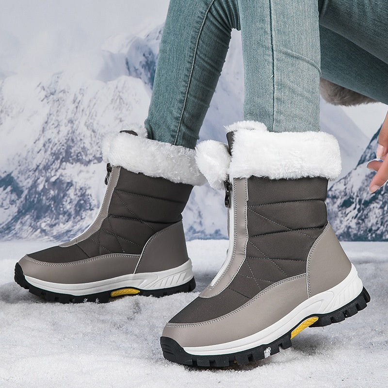 🔥Vorfristiger Großverkauf – 57% Rabatt！❄warme Schneestiefel mit Reißverschluss für Damen