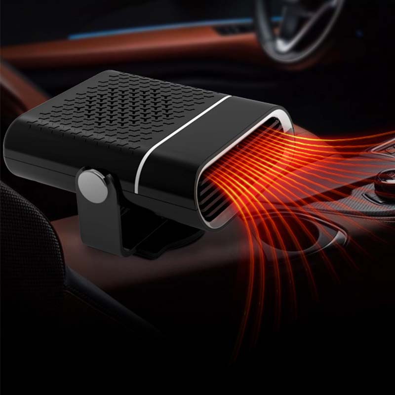 📢📢50 %  RABATT !! ⏰ 2-in-1 Tragbare Autheizung - 360° Drehung & Doppelspannung (12V/24V) für Schnelles Entfrosten und Heizen 🚗❄️