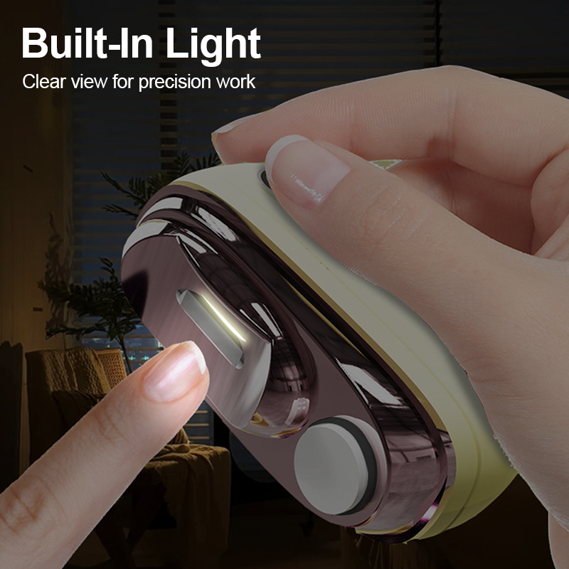 🌟 2-in-1-Smart-Elektronagelschere & -Polierer ✂️💅