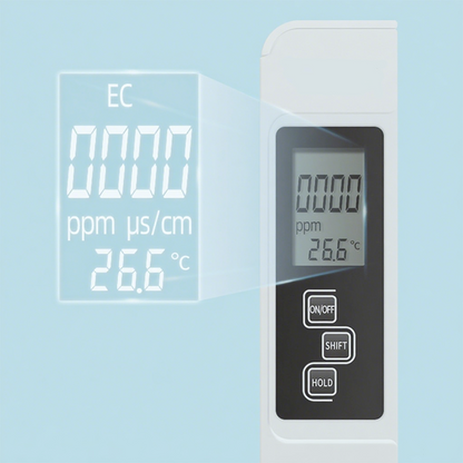 💧3-in-1-TDS-Wasserqualitätsprüfer✅