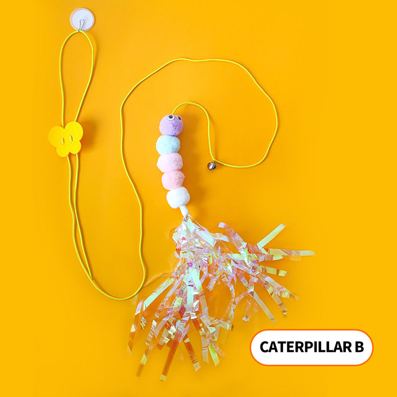 Einstellbares hängendes interaktives Katzenspielzeug