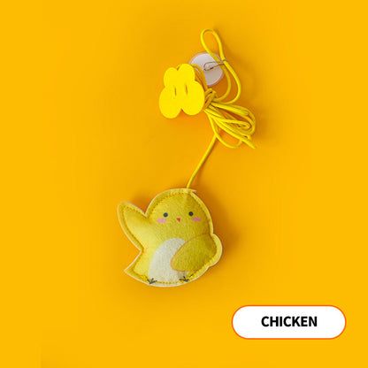 Einstellbares hängendes interaktives Katzenspielzeug