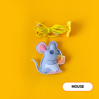 Einstellbares hängendes interaktives Katzenspielzeug