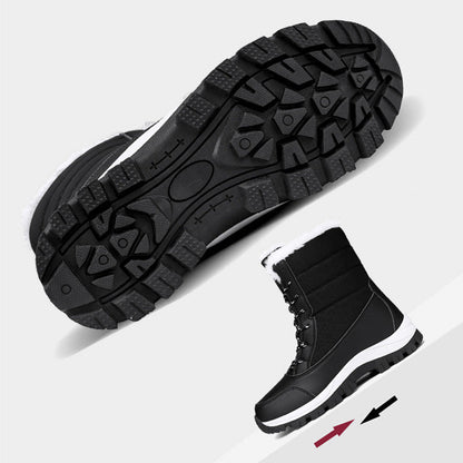 👢  Wasserdichte Damen-Winterstiefel – wärmeisolierend und rutschfest, perfekt für Schnee und Kälte ❄️✨