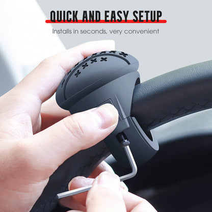 🚗 Ergonomischer Lenkradknauf – rutschfestes Design für besseren Halt unter allen Umständen 🔧💫