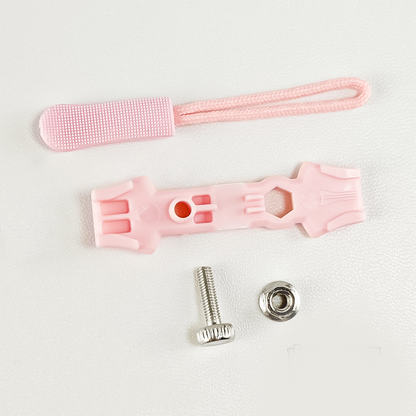 Einfaches Montage-Reparaturset für Reißverschluss-Schieber