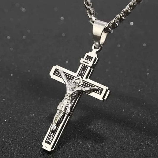 ✝️Zarte zeitlose Eleganz Kreuzkette