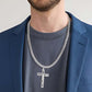 ✝️Zarte zeitlose Eleganz Kreuzkette