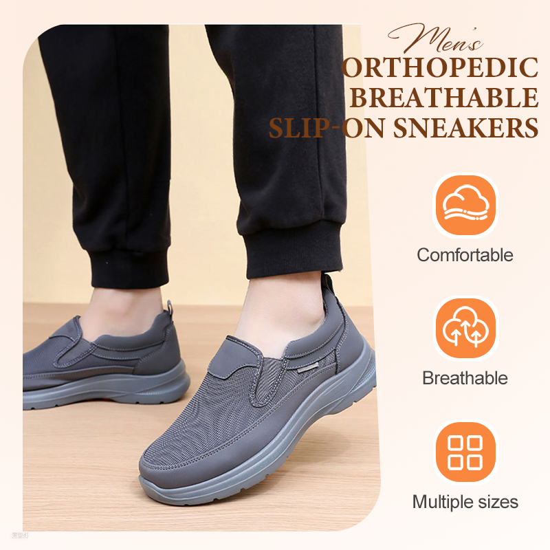 Herren Orthopädische Atmungsaktive Slipper-Sneakers