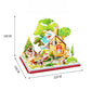 3D DIY Weihnachts-Puzzle-Set