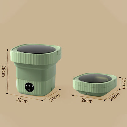 💧🌍Mini-Faltbare Antibakterielle Waschmaschine