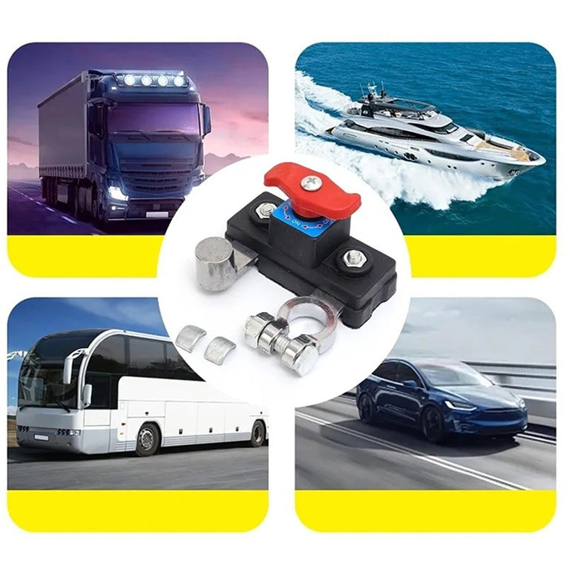 ✨ Batterietrennschalter für Kraftfahrzeuge - 12V/24V 250A mit Fernbedienung für Erhöhte Sicherheit & Energieeinsparung 🚗💨