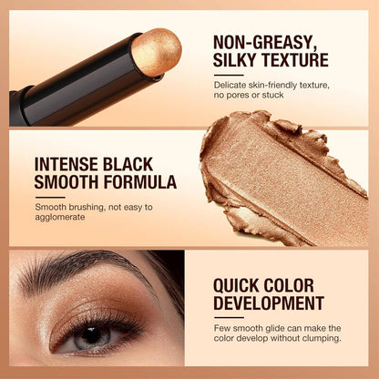 💄 Langanhaltende Glitzer-Lidschattenstifte – 8 Farben, wasserfest und vielseitig