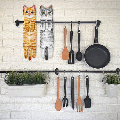 Süßes Katzen-Handtuch😺🐾