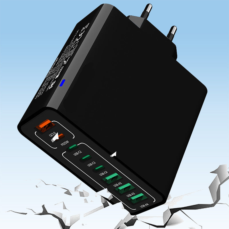 🔥Neuprodukt-Sonderangebot🔥150W Mehrfach-Schnellladegerät🔌Laden Sie Laptop, Handy & Co. gleichzeitig mit voller Geschwindigkeit. Kompakt, intelligent & zukunftssicher. Nie wieder Kabelsalat! 🔋