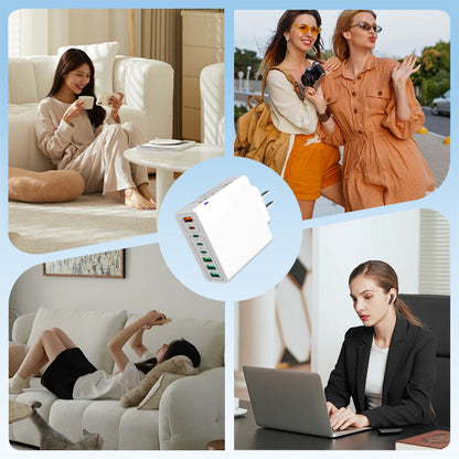 🔥Neuprodukt-Sonderangebot🔥150W Mehrfach-Schnellladegerät🔌Laden Sie Laptop, Handy & Co. gleichzeitig mit voller Geschwindigkeit. Kompakt, intelligent & zukunftssicher. Nie wieder Kabelsalat! 🔋