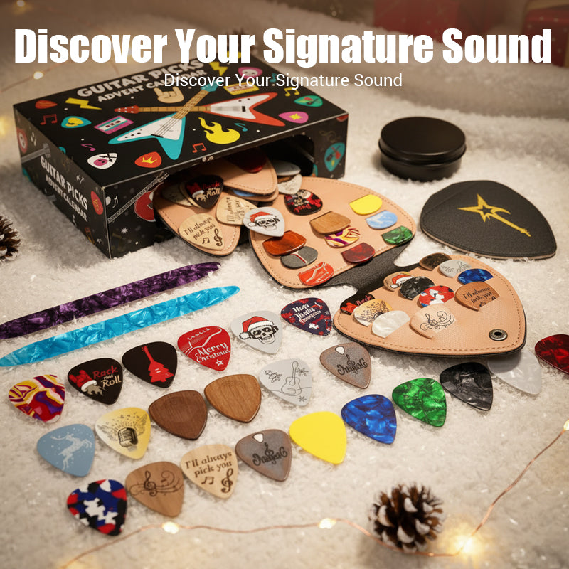 🎁Black Friday-Ausverkauf 51 % Rabatt😍Gitarrenpick-Adventskalender 2025🎸