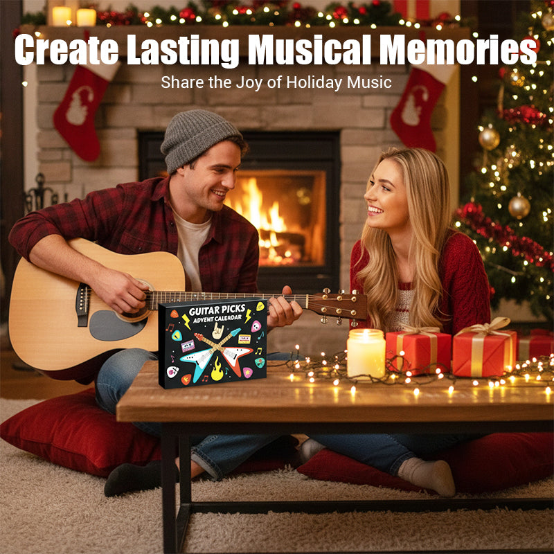 🎁Black Friday-Ausverkauf 51 % Rabatt😍Gitarrenpick-Adventskalender 2025🎸