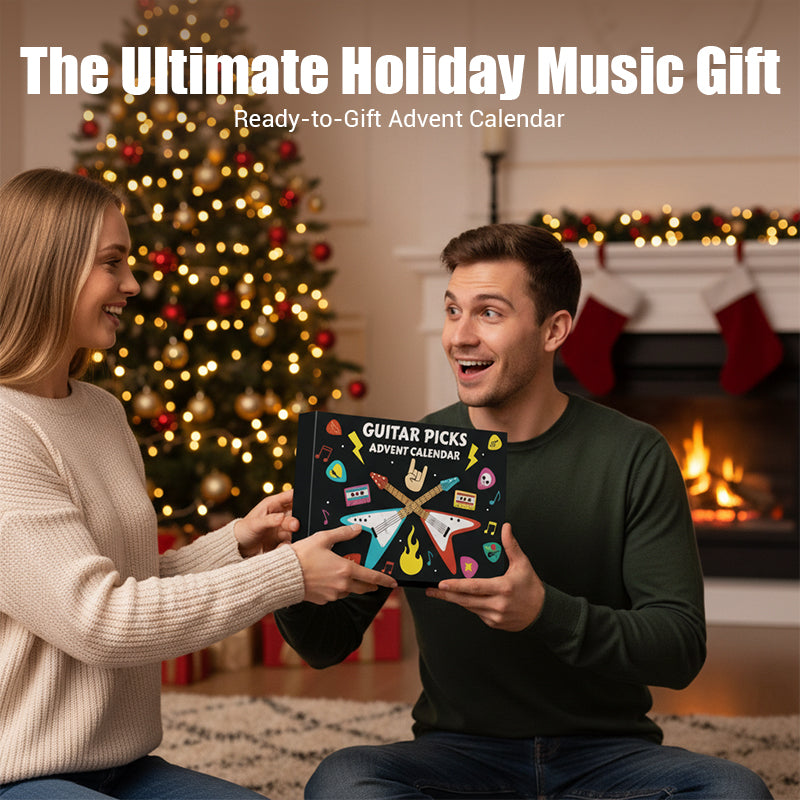 🎁Black Friday-Ausverkauf 51 % Rabatt😍Gitarrenpick-Adventskalender 2025🎸