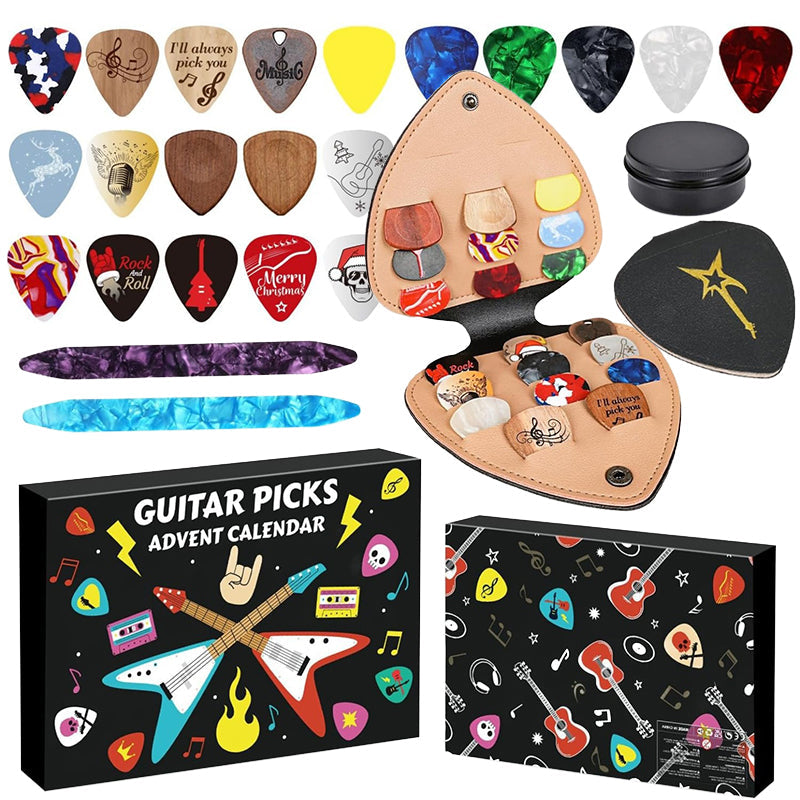 🎁Black Friday-Ausverkauf 51 % Rabatt😍Gitarrenpick-Adventskalender 2025🎸
