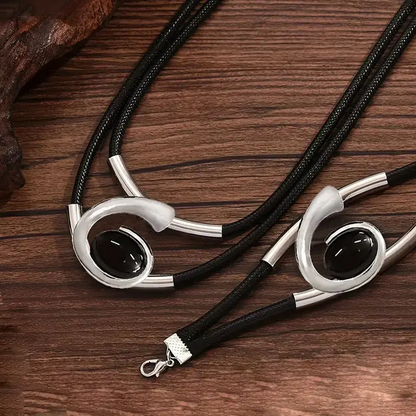 💙Vintage Boho Halskette & Armband Set