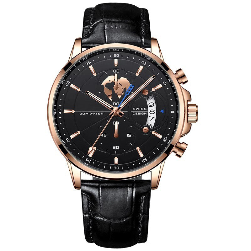 🔥Heißer Verkauf 50% Rabatt🌍Herrenuhr mit Globusmotiv im maritimen Stil